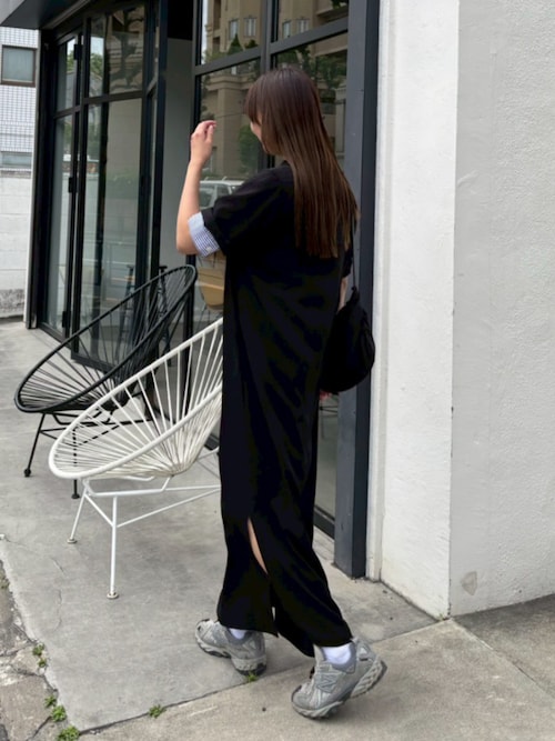 Polo design maxi OP ポロデザインマキシワンピース（ワンピース