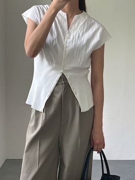 Docking cut off design tops ドッキングカットオフデザイントップスを