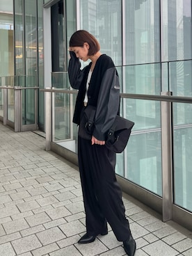 RIM.ARK staffさん（レディース・163cm）の冬コーディネート