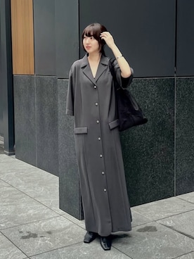 「RIM.ARK（リムアーク）のアイテム」を使った、RIM.ARK staffさん（レディース・164cm）の春コーディネート