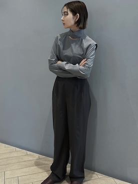 RIM.ARK staffさん（レディース・153cm）の秋コーディネート