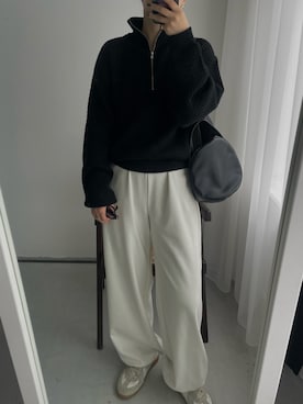 RIM.ARK staffさん（レディース・160cm）の冬コーディネート