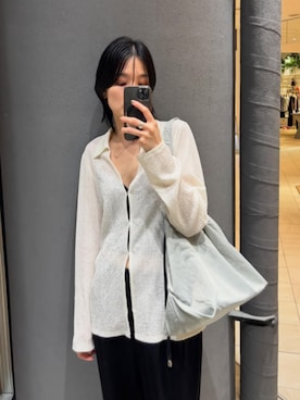 「RIM.ARK（リムアーク）のアイテム」を使った、RIM.ARK staffさん（レディース・170cm）の春コーディネート