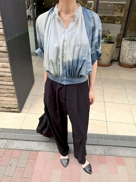 「RIM.ARK（リムアーク）のアイテム」を使った、RIM.ARK staffさん（レディース・171cm）の春コーディネート