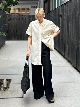 RIM.ARK staffさん(レディース・158cm)の夏コーディネート