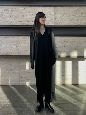 RIM.ARK staffさん（レディース・169cm）の冬コーディネート