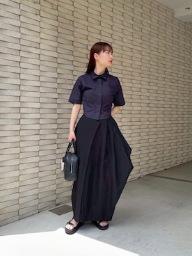 RIM.ARK staffさん(レディース・160cm)の夏コーディネート