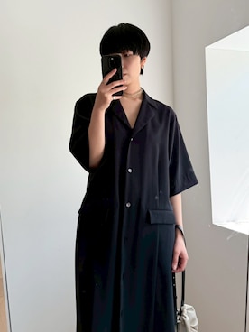 「RIM.ARK（リムアーク）のアイテム」を使った、RIM.ARK staffさん（レディース・171cm）の春コーディネート