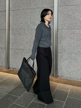 RIM.ARK staffさん（レディース・156cm）の夏コーディネート