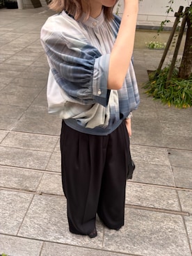 「RIM.ARK（リムアーク）のアイテム」を使った、RIM.ARK staffさん（レディース・153cm）の春コーディネート