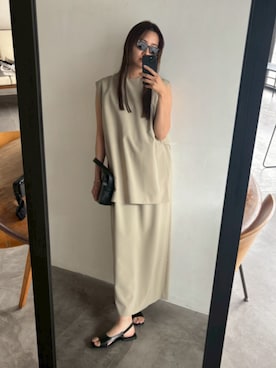 RIM.ARK staffさん(レディース・168cm)の春コーディネート