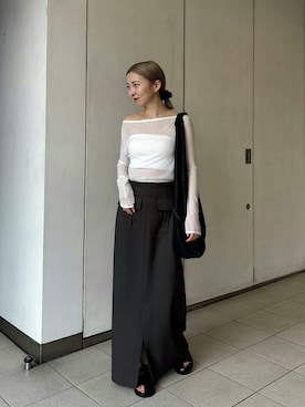 RIM.ARK staffさん(レディース・158cm)の春コーディネート