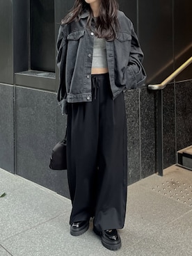 RIM.ARK staffさん（レディース・164cm）の春コーディネート