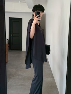 「RIM.ARK（リムアーク）のアイテム」を使った、RIM.ARK staffさん（レディース・171cm）の春コーディネート