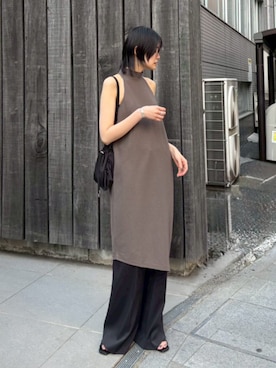 「RIM.ARK（リムアーク）のアイテム」を使った、RIM.ARK staffさん（レディース・170cm）の春コーディネート