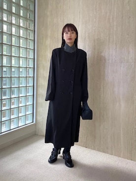 RIM.ARK staffさん(レディース・160cm)の冬コーディネート