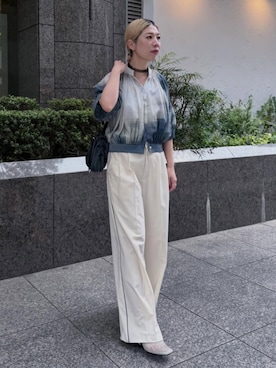 RIM.ARK staffさん(レディース・166cm)の春コーディネート