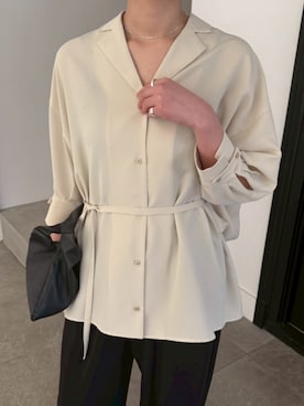 「RIM.ARK（リムアーク）のアイテム」を使った、RIM.ARK staffさん（レディース・171cm）の春コーディネート