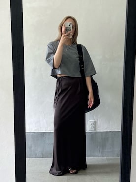RIM.ARK staffさん(レディース・158cm)の夏コーディネート