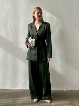 RIM.ARK staffさん（レディース・158cm）の春コーディネート