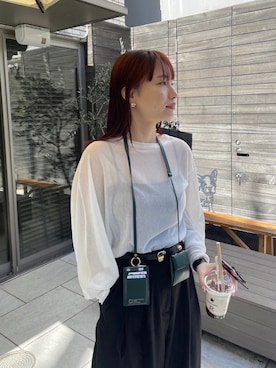 RIM.ARK staffさん（レディース・160cm）の春コーディネート