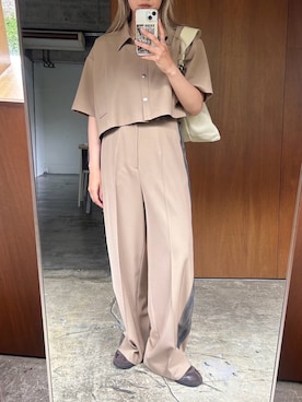 RIM.ARK staffさん(レディース・158cm)の夏コーディネート