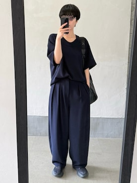 RIM.ARK staffさん(レディース・172cm)の夏コーディネート