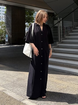 「RIM.ARK（リムアーク）のアイテム」を使った、RIM.ARK staffさん（レディース・153cm）の春コーディネート