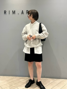 RIM.ARK staffさん（レディース・153cm）の秋コーディネート