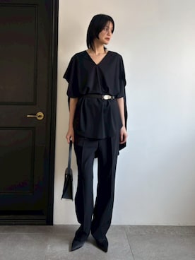 「RIM.ARK（リムアーク）のアイテム」を使った、RIM.ARK staffさん（レディース・170cm）の春コーディネート