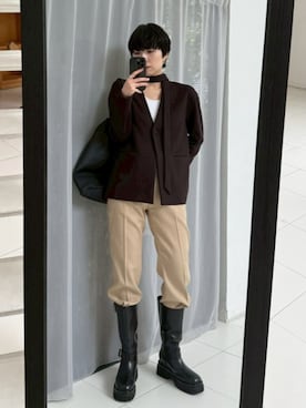 「オケージョンスタイル」｜RIM.ARK staffさん（レディース・171cm）の冬コーディネート