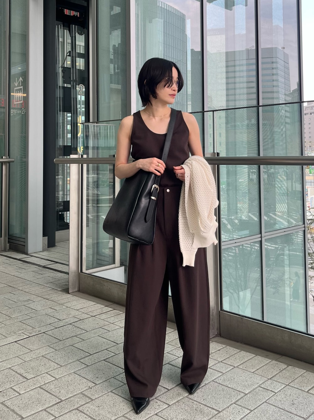 RIM.ARK（リムアーク）の「Scoop 2way neckline tank スコープ