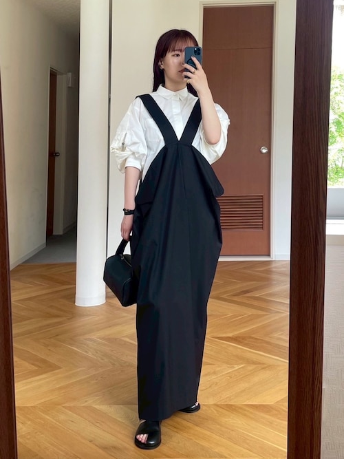 Drape jumper SK ドレープジャンパースカート（ジャンパー