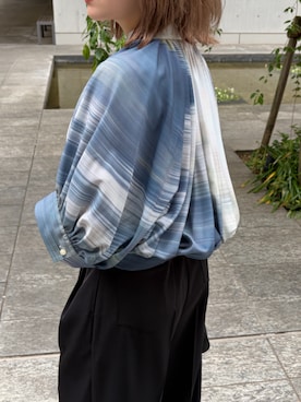 「RIM.ARK（リムアーク）のアイテム」を使った、RIM.ARK staffさん（レディース・153cm）の春コーディネート