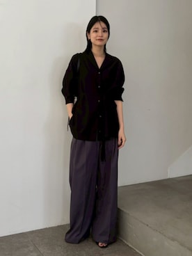 「RIM.ARK（リムアーク）のアイテム」を使った、RIM.ARK staffさん（レディース・170cm）の春コーディネート