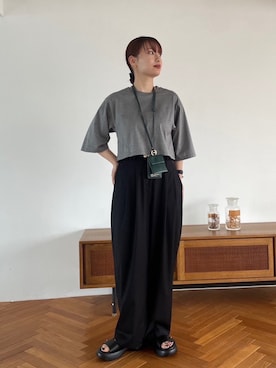 RIM.ARK staffさん（レディース・160cm）の春コーディネート