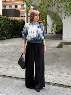 「RIM.ARK（リムアーク）のアイテム」を使った、RIM.ARK staffさん（レディース・153cm）の春コーディネート