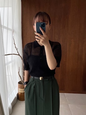 RIM.ARK staffさん（レディース・160cm）の秋コーディネート