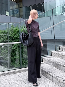 RIM.ARK staffさん(レディース・166cm)の夏コーディネート