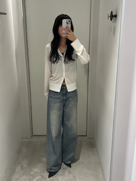 「RIM.ARK（リムアーク）のアイテム」を使った、RIM.ARK staffさん（レディース・164cm）の春コーディネート