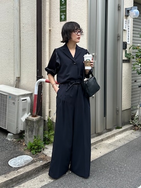 「RIM.ARK（リムアーク）のアイテム」を使った、RIM.ARK staffさん（レディース・160cm）の春コーディネート