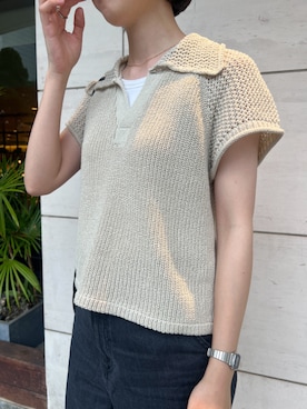 「RIM.ARK（リムアーク）のアイテム」を使った、RIM.ARK staffさん（レディース・159cm）の春コーディネート