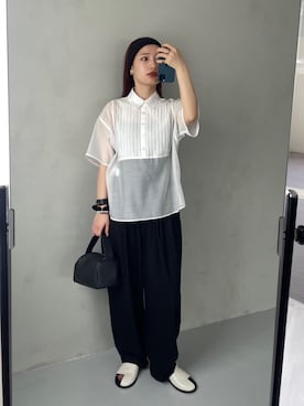 RIM.ARK staffさん（レディース・160cm）の春コーディネート