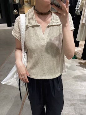 「RIM.ARK（リムアーク）のアイテム」を使った、RIM.ARK staffさん（レディース・158cm）の春コーディネート