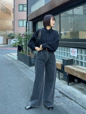 RIM.ARK staffさん(レディース・160cm)の冬コーディネート