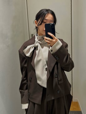 RIM.ARK staffさん（レディース・155cm）の秋コーディネート