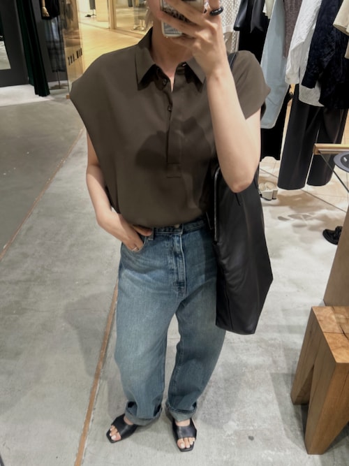 W-zip leather bag ダブルジップ レザーバッグ(トートバッグ)|RIM W-zip leather bag ダブルジップ レザーバッグ(トートバッグ)|RIM