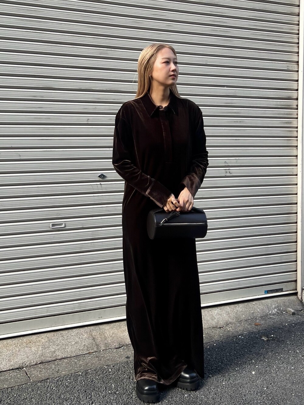 RIM.ARKのシャツワンピースを使った人気ファッションコーディネート - WEAR