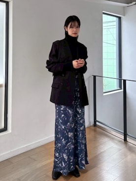 RIM.ARK staffさん(レディース・170cm)の冬コーディネート