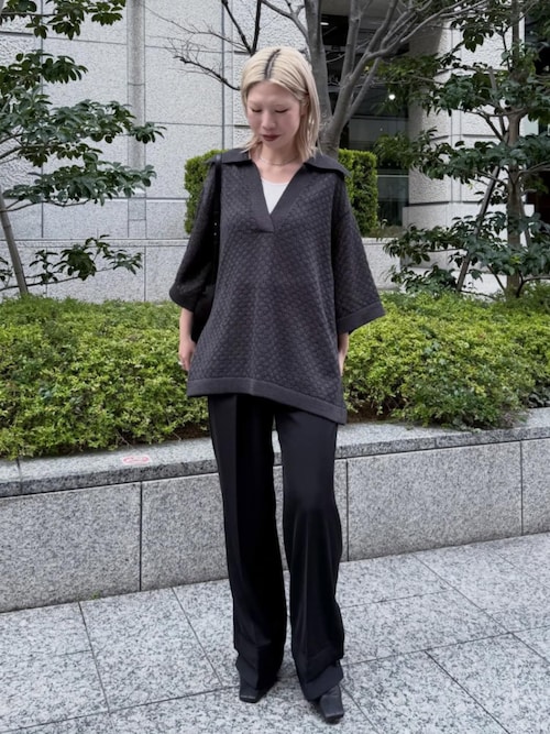 RIM.ARK ニット セーター Skipper knit PO スキッパー ニット プル 